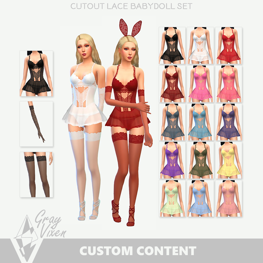 The-Sims-4-Cutout-Lace-Babydoll-Set-7