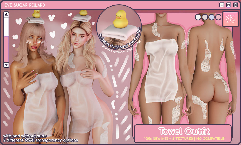 SMSims-toweloutfit
