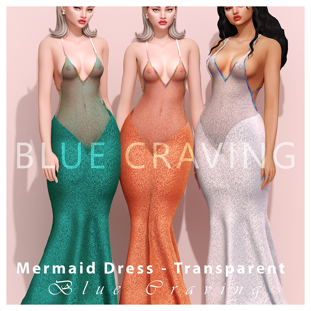Blue Craving - Mermaid Dress