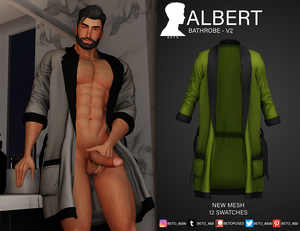 Albert - Bathrobe V2