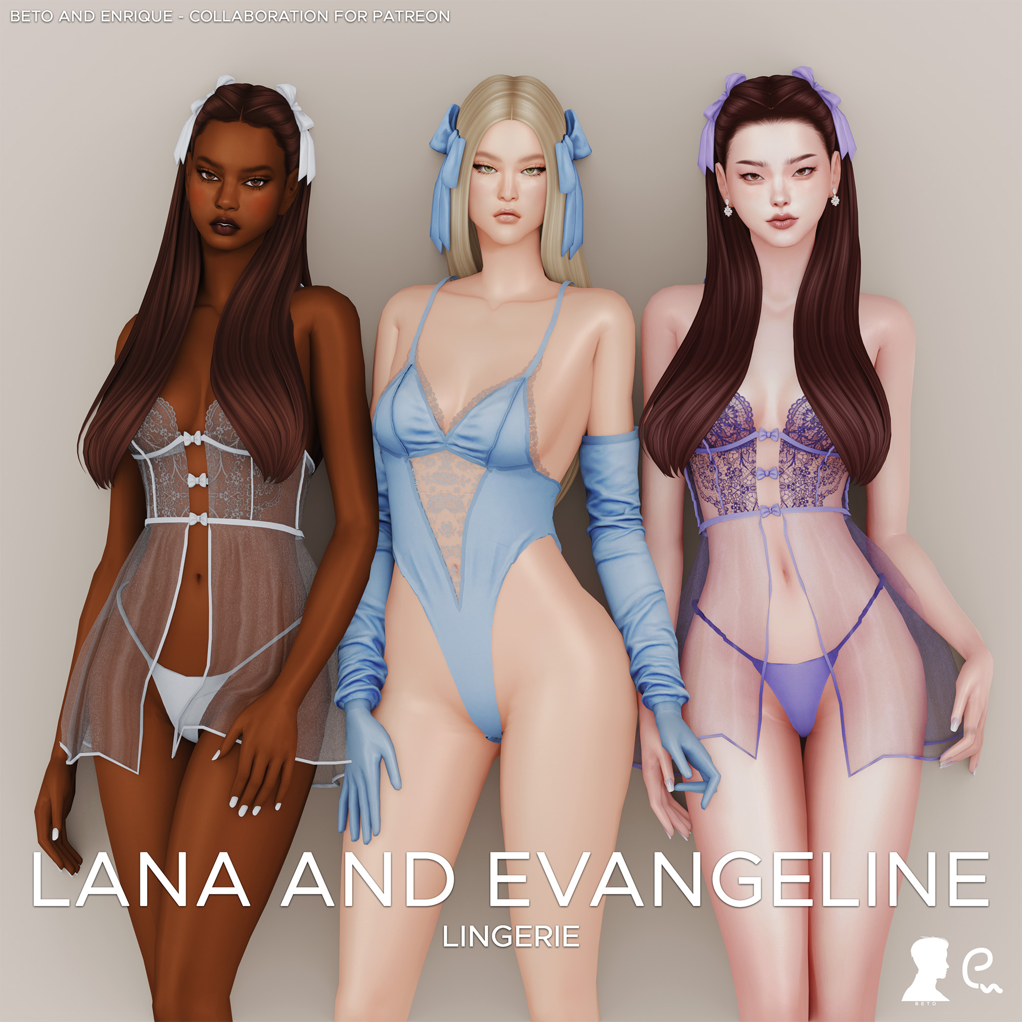 Lana and Evangeline - Set (Update)