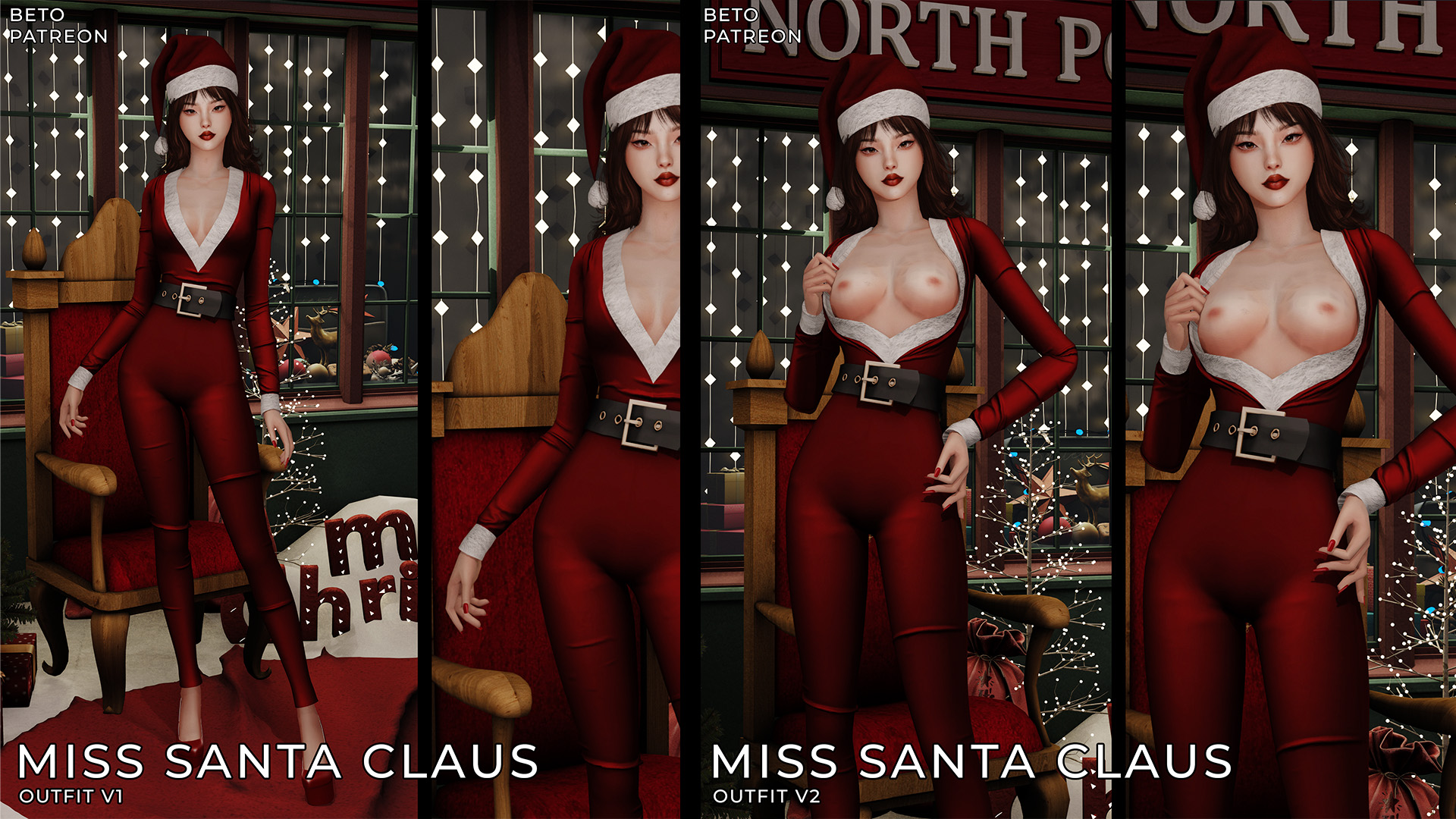 Miss Santa Claus -Set