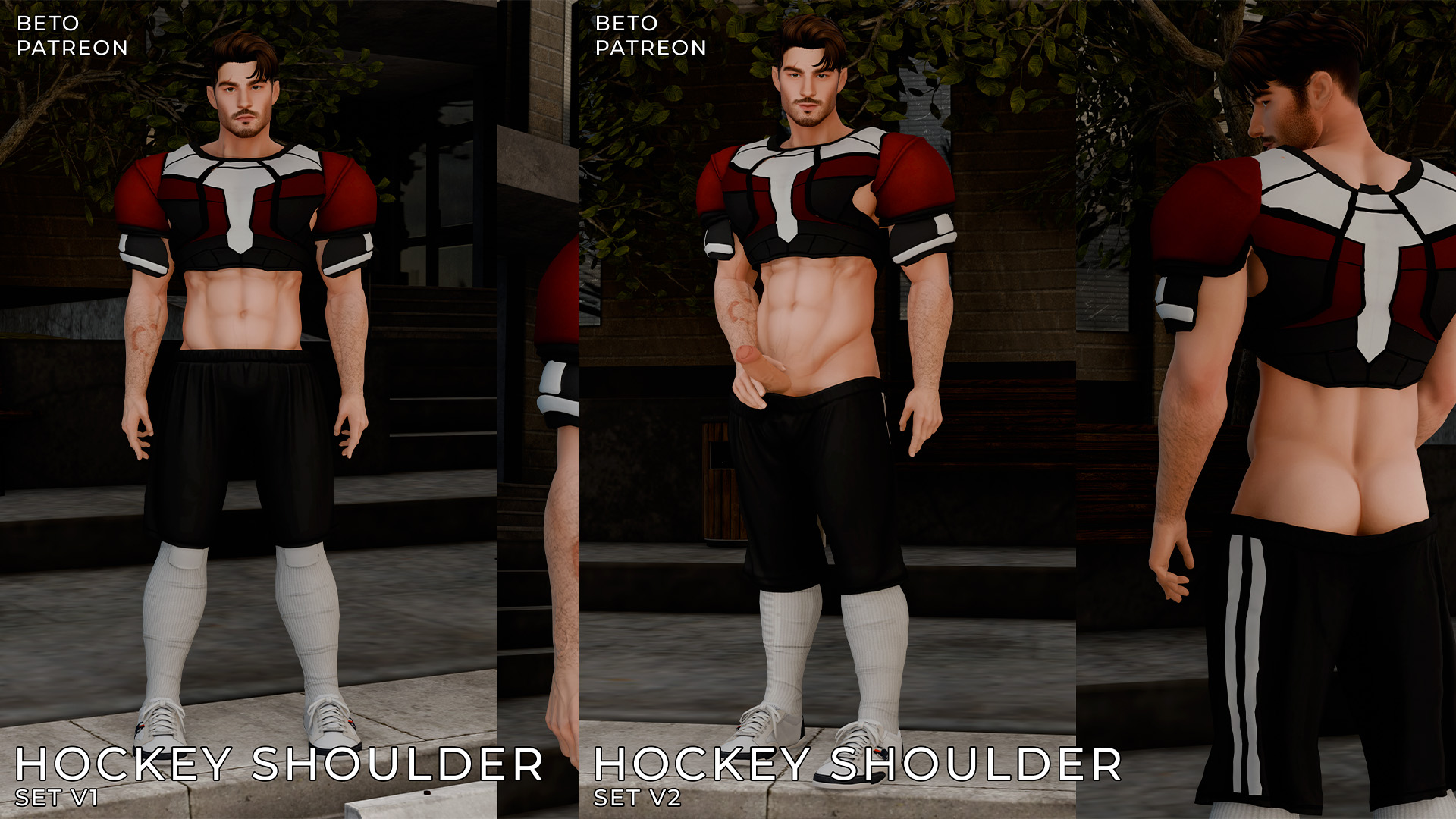 Hockey Shoulder - Set (Updated)