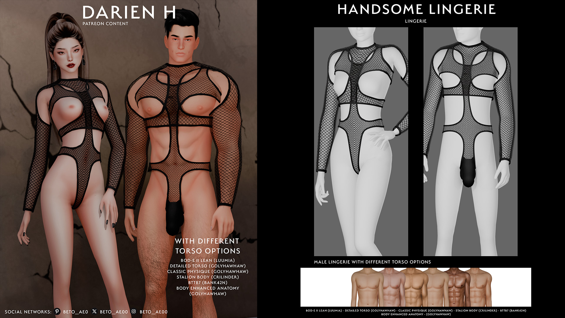 Darien H - Lingerie (Set)