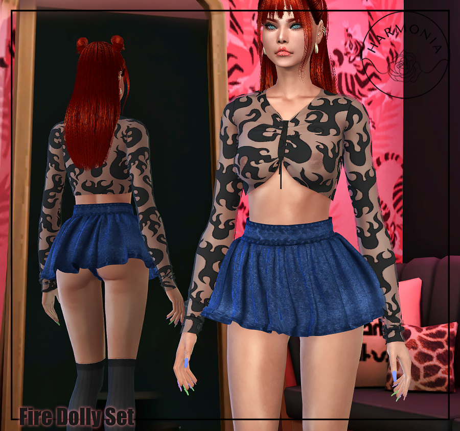 💗Fire Dolly Set