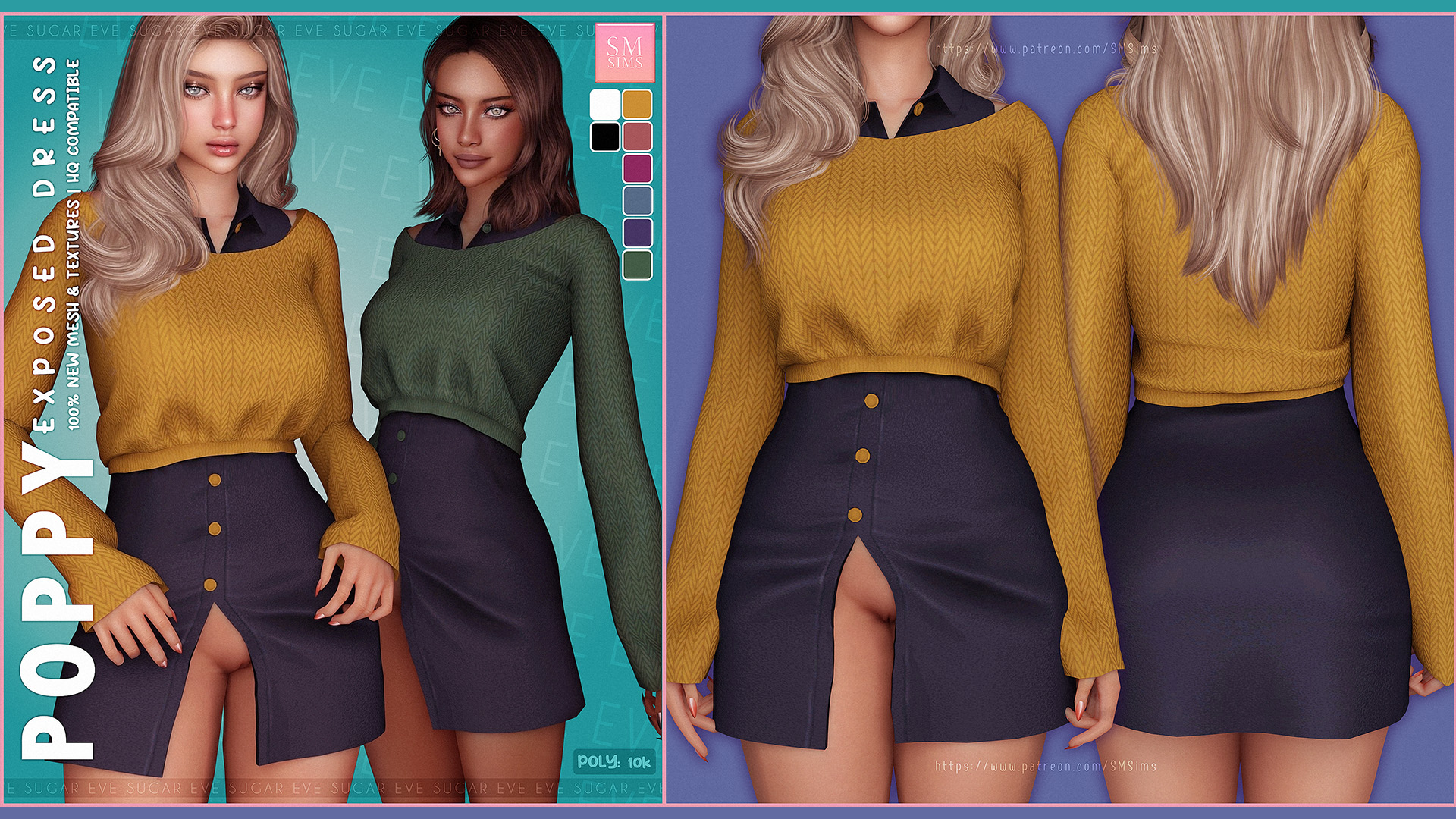 Poppy | Exposed Dress