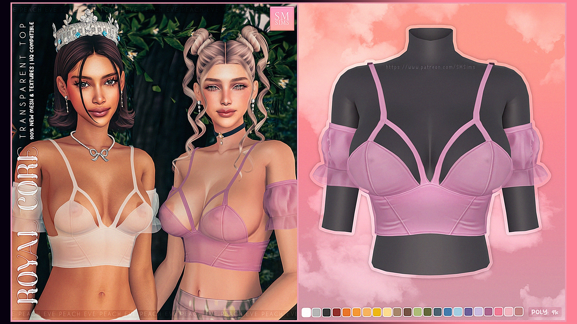 Royal Core | Transparent Top