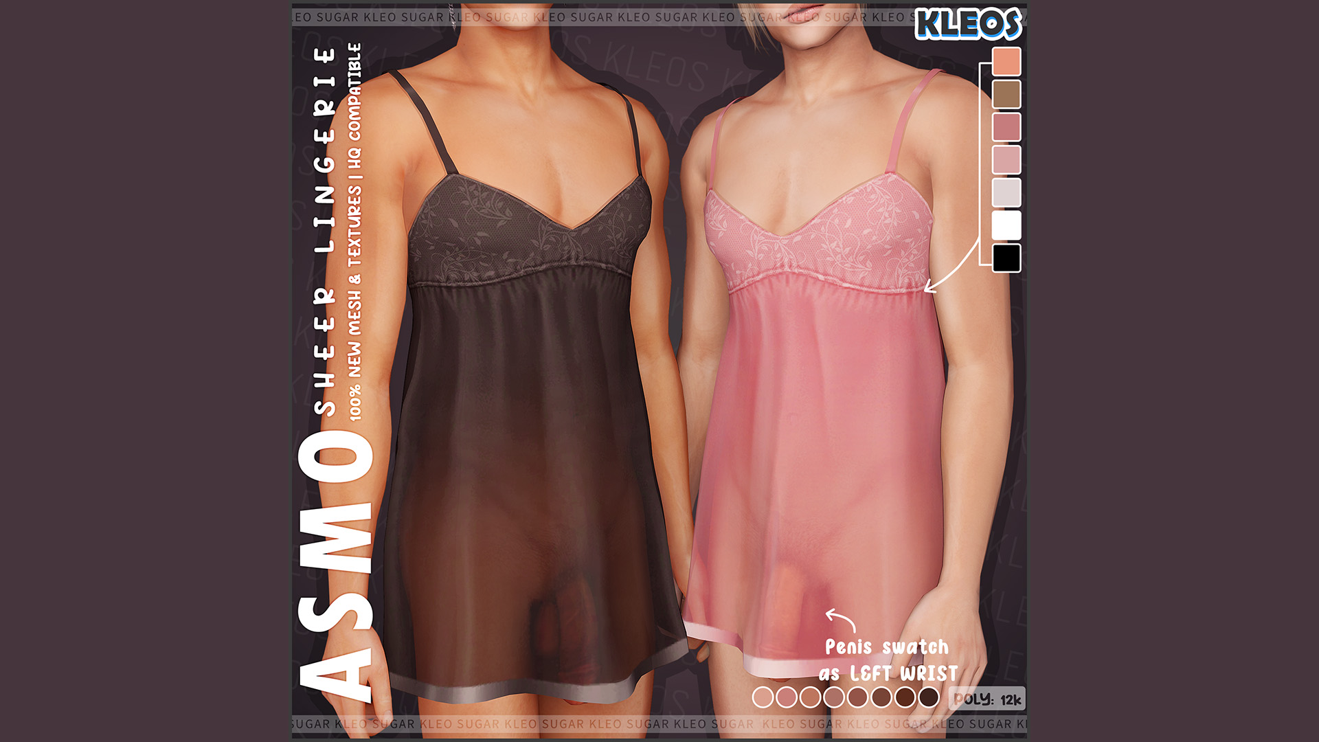 Asmo | Sheer Male Lingerie