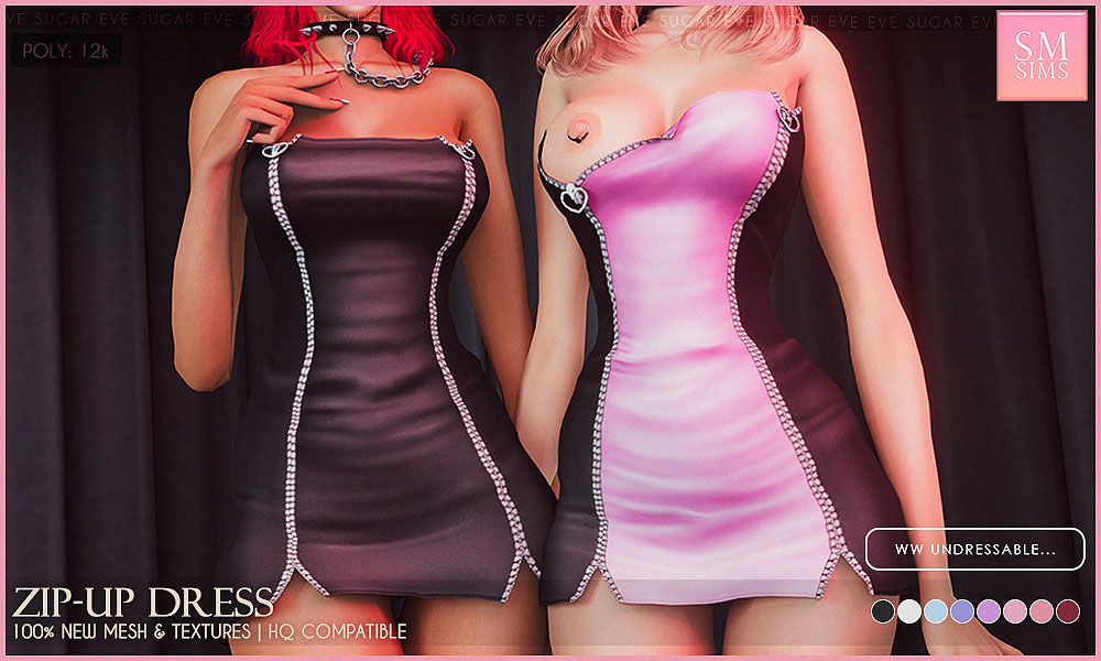 Zip-Up Dress ~UNDRESSABLE~