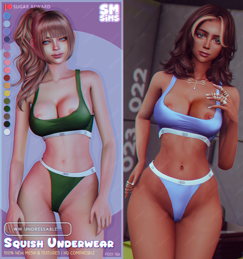 Squish Underwear ~UNDRESSABLE~