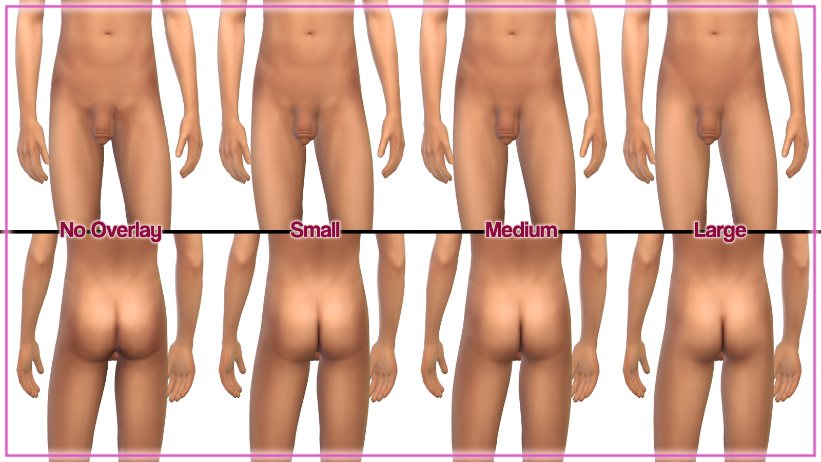 Skin Details: Male Groin Overlays 2.0