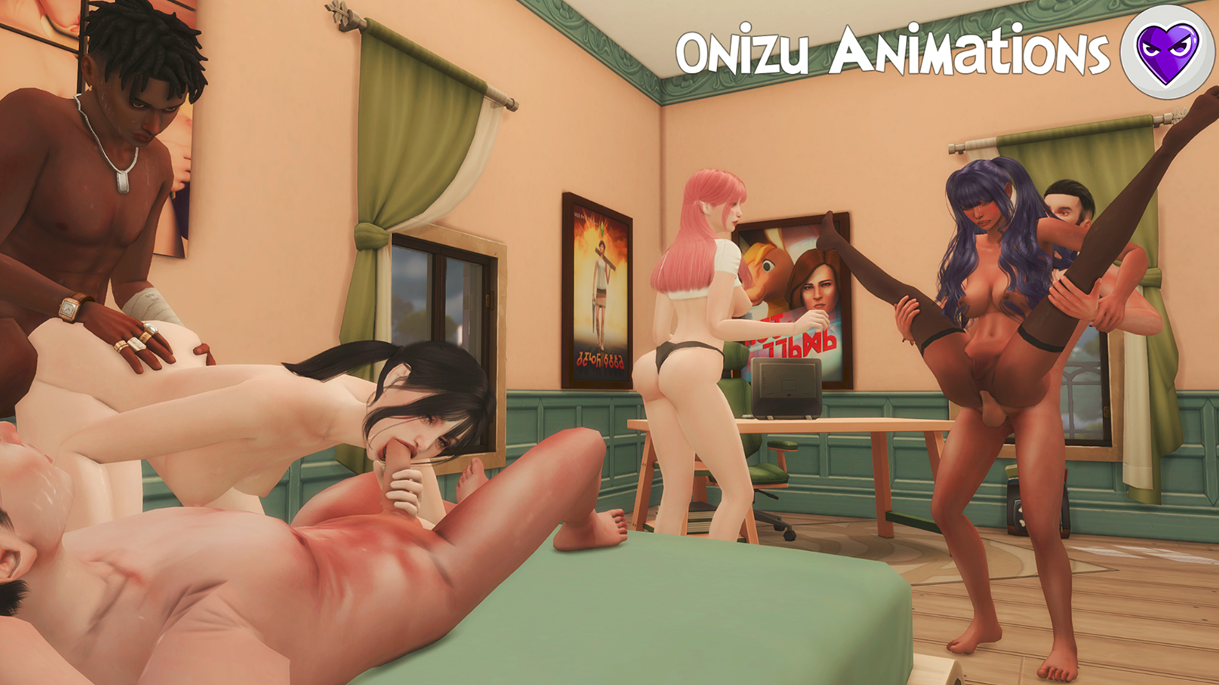 0nizu Animations for WickedWhims