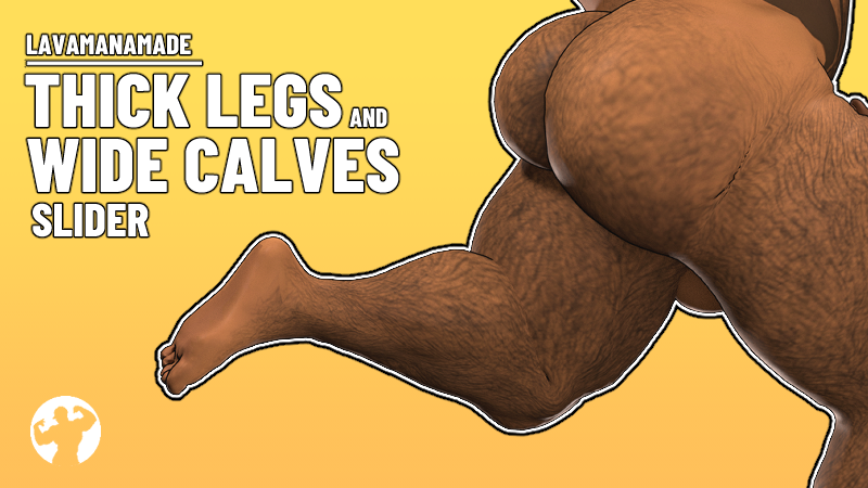 Thick Legs and Wide Calves Slider (male)